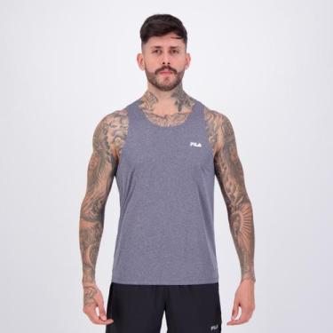 Imagem de Regata Fila Sport Melange II Cinza Escuro, EG