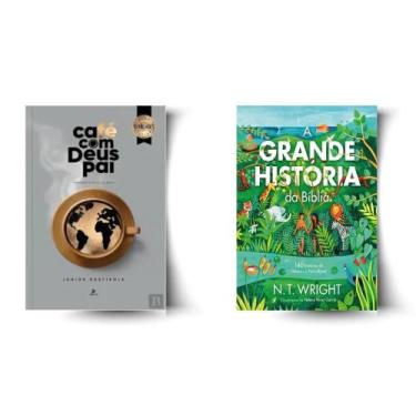 Imagem de Kit: CAFÉ COM DEUS PAI 2026 + A grande história da Bíblia (2 Vol) - Ki