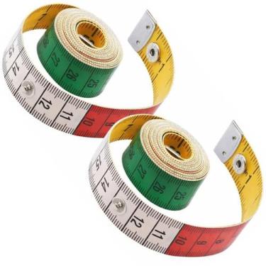 Imagem de Fita Métrica Profissional Flexível Costura Alfaiate Corporal - Nilosde