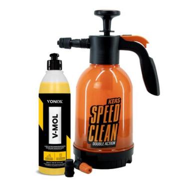 Imagem de Kit Lavagem Pesada Pulverizador Snow Foam Speed Clean + Desencrustante