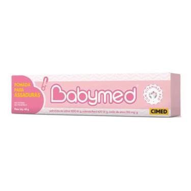 Imagem de Pomada para Assaduras Babymed Rosa 45g  Cimed