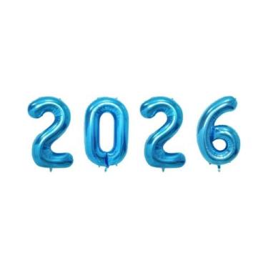 Imagem de Feliz Ano Novo 2026: Kit De Decoração Para Festa De Véspera De Ano Nov