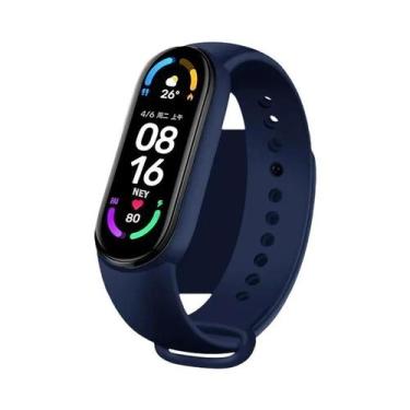 Imagem de Pulseira De Silicone Para Xiaomi Mi Band 4 5 6 7, Pulseira Esportiva M