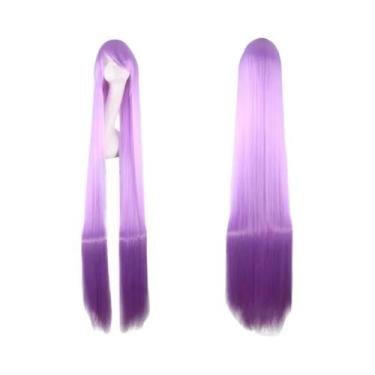 Imagem de Peruca Sintética Longa E Lisa Resistente Ao Calor Para Mulheres, Ideal