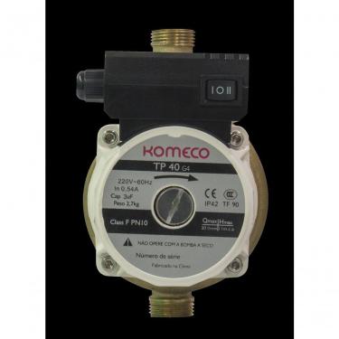 Imagem de Mini Pressurizador Tp40 para Aumento de Pressão com Motor IP44 e Corpo em Plástico de Engenharia Bronze Komeco