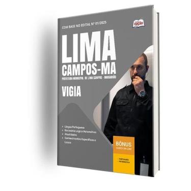 Imagem de Apostila Prefeitura de Lima Campos-MA - Vigia - Apostilas Opção