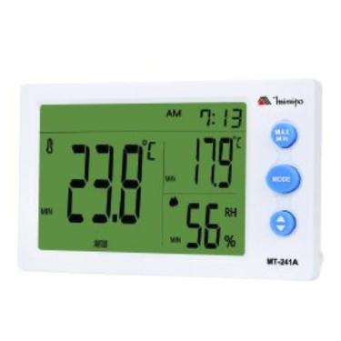 Imagem de Termo-higrômetro MT-241A com Medição de Temperatura -10 a 50  graus C, Umidade Relativa...