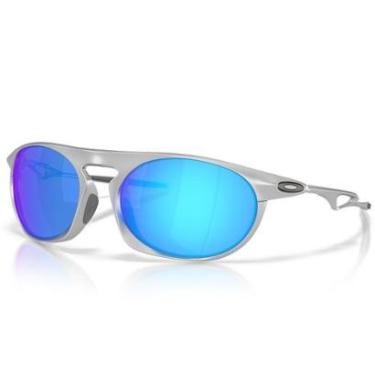 Imagem de Óculos de Sol Oakley Neo Jacket Satin Chrome Prizm Sapphire-Masculino