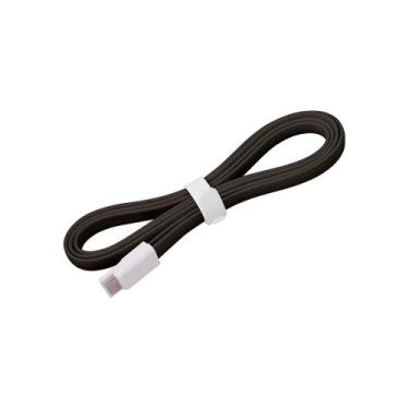 Imagem de Cabo Flat OEX CB700 Type C, 1.2 Metros, Preto - 485897