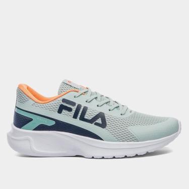Imagem de Tenis Fila Prize Masculino, Verde, Laranja, 40