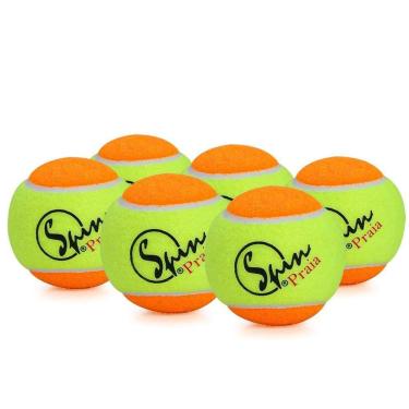 Imagem de Bola de Beach Tennis Spin - Pack com 06 Bolas-Unissex