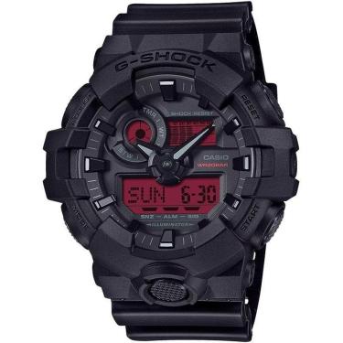 Imagem de Casio G-Shock GA-700BBR-1ADR Black and Bold Red-Masculino