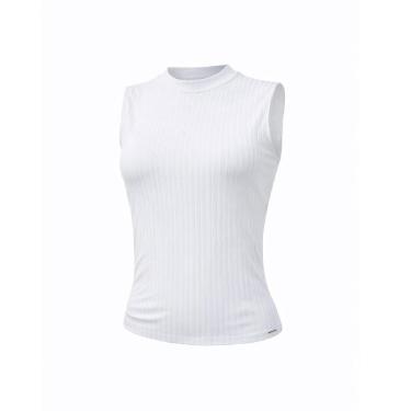 Imagem de Blusa Regata Básica Feminina Lunender 00361 Branca-Feminino