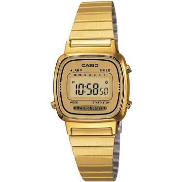 Imagem de Relógio Casio Feminino Vintage LA670WGA-9DF-Feminino