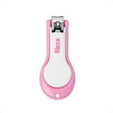 Imagem de Cortador de Unha Infantil Ricca Baby Rosa Cód:913