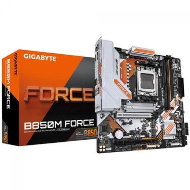 Imagem de Placa Mãe Gigabyte B850M FORCE, Chipset B850, AMD AM5, mATX, DDR5
