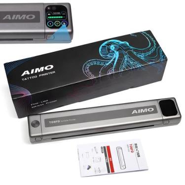 Imagem de Impressora Portátil Decalque Tatuagem Tattoo Bluetooth A4 - AIMO
