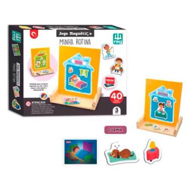 Imagem de Jogo Educativo - Magnético - Minha Rotina - Nig Brinquedos