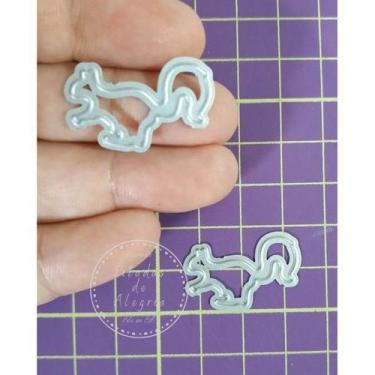 Imagem de Matriz Corte Metal Scrapbook - FANI-046 - esquilos - NoBrand, E