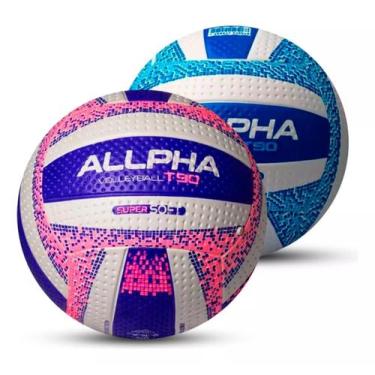 Imagem de Bola de Vôlei T90 Allpha Bolas Super Soft Profissional