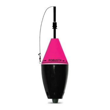 Imagem de Bóia Cevadeira Robusta Flex Copo Preto 70g - Jr Pesca, Rosa