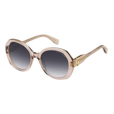 Imagem de Óculos Solar Marc Jacobs 763/s fwm 55 Nude Translúcido Lente Cinza Deg