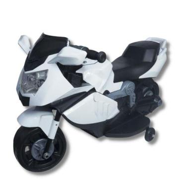 Imagem de Mini moto eletrica 6v branco - importway