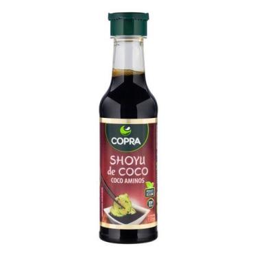 Imagem de Molho Shoyu De Coco Aminos Copra Sem Glúten Em Frasco 150Ml