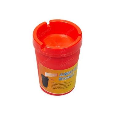 Imagem de Cinzeiro Copo Butt Bucket Vermelho