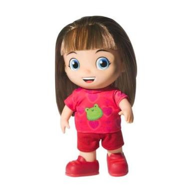 Imagem de Boneca Gi Neto Aventureira Vermelha Rosita Luccas Neto Youtuber - Baby