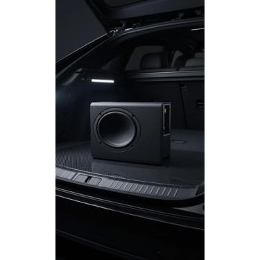 Imagem de Subwoofer Automotivo Slim 8 Pol. Amplificado 200W RMS - Congratulation