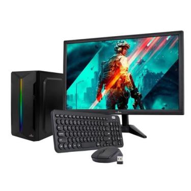 Imagem de Computador Desktop Pc I5 3º Gera Ssd C/ Monitor 24pol Hd 256 Gb 8 Gb R