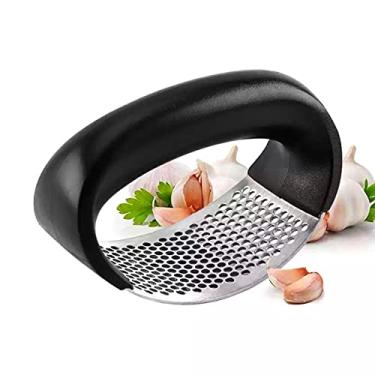 Imagem de Amassador Manual De Alho Em Inox Smart Fácil