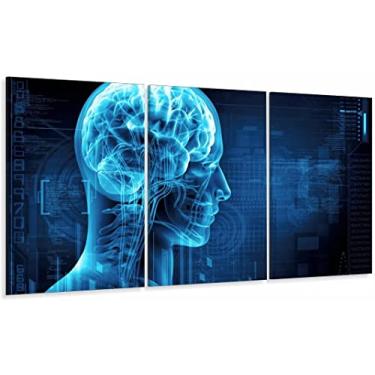 Imagem de Painel Em Tecido Consultório Médico Neurologia Decorativo