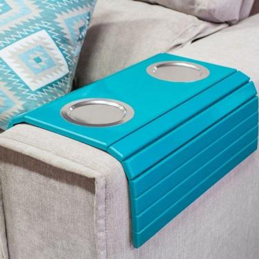 Imagem de Esteira para Braço de Sofá com Porta-Copos Grande