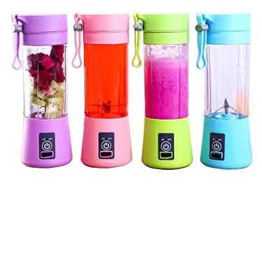 Imagem de Mini Liquidificador Portátil Shake Juice Cup USB C/ 6 Lâminas