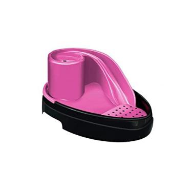 Imagem de BEBEDOURO TOBO FONTE AUTOMÁTICO CÃES GATOS ROSA BIVOLT
