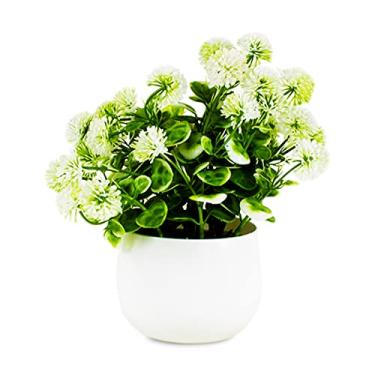 Imagem de Planta Artificial Mini Flores - Branco