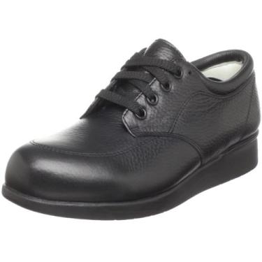 Imagem de Drew Shoe Vila Nova Feminina, Pebble macio preto, 8.5 X-Wide