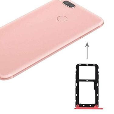 Imagem de HUANGYUNCHAO Acessórios telefônicos Para xiaomi mi 5x / a1 Sim & SIM/TF Bandeja Substituição do telefone celular