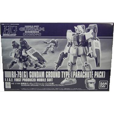 Imagem de P-BANDAI HGUC RX-79 [G] Gundam Ground Type Parachute Pack HG 1/144 Kit de modelo
