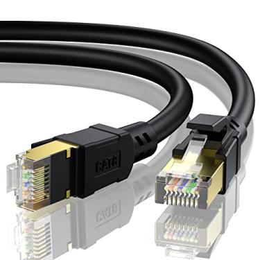 Imagem de Cabo Ethernet Cat8., White 20FT, 20 Feet