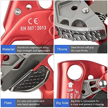 Imagem de Tingpai Ascensor de escalada manual ao ar livre 8-1 m escalada ve cal com acesso por co a e salvamento espe logia