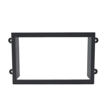 Imagem de Moldura Painel Onix/cobalt/spin/prisma 2din Preta - Fiamon