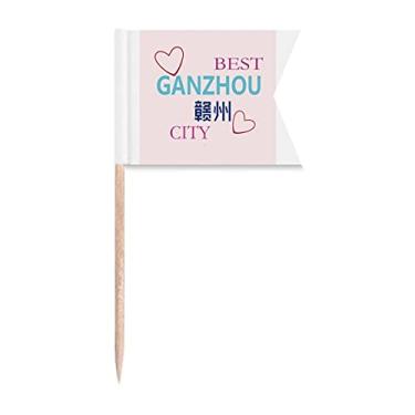 Imagem de China Ganzhou Icon Art Deco Presente Moda Palito Bandeiras Marcação para Bolo Festa Comida Prato de Queijo