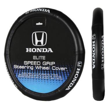 Imagem de Plasticolor Capa para volante 006732R01 Elite Series Speed Grip 'Honda', preta