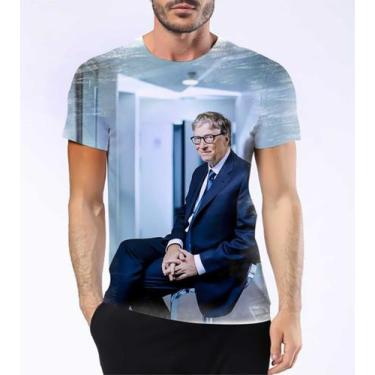 Imagem de Camisa Camiseta Bill Gates Magnata Milionário Vencedor Hd 7 - Estilo K