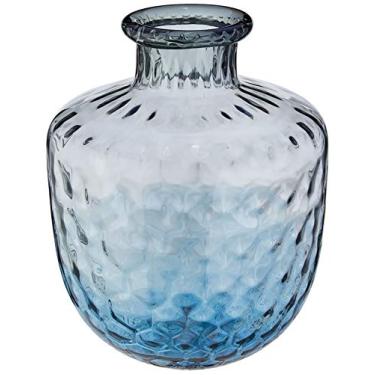 Imagem de Bart Vaso 38 * 29cm Vidro Azul Cn Home & Co Único