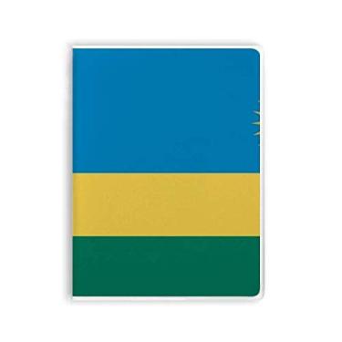 Imagem de Diário de capa macia com a bandeira nacional da África do Ruanda