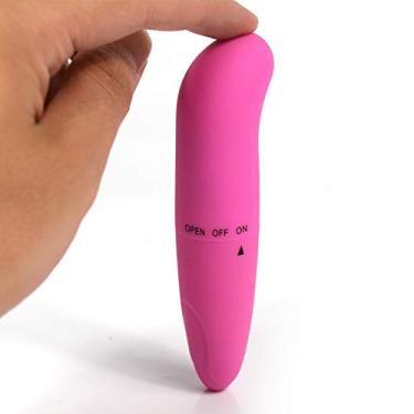 Imagem de Vibrador Aveludado Estimulador Ponto G Clitóris (Rosa)